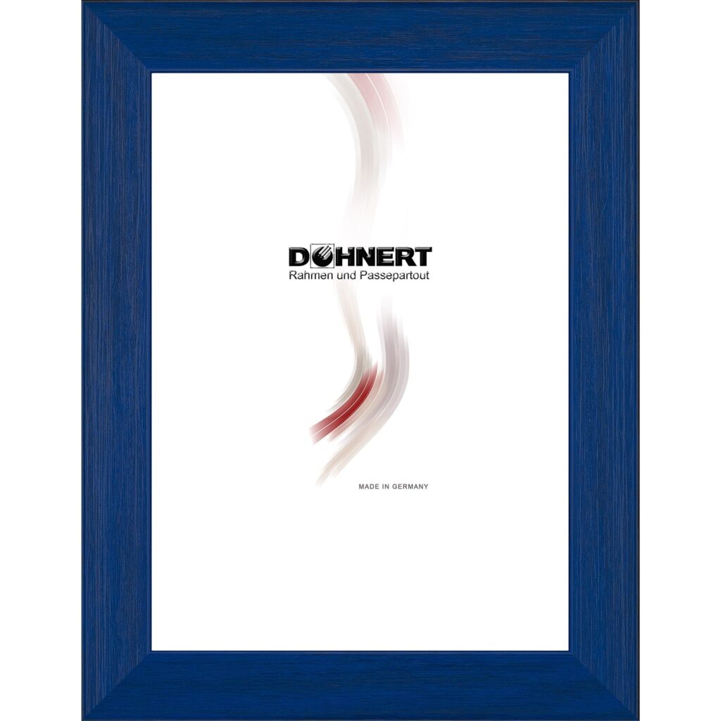 Holzrahmen 21553, karibikblau-schwarz