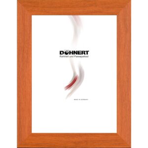 Holzrahmen 21558, orange-schwarz