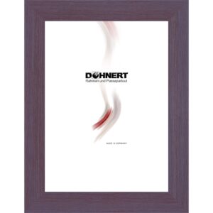 Holzrahmen 21574, lila-schwarz