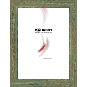 Holzrahmen 22152, hellgrün-weiß