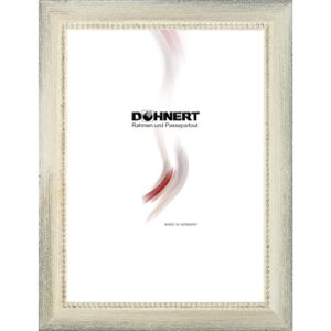 Holzrahmen 22562, silber-grau