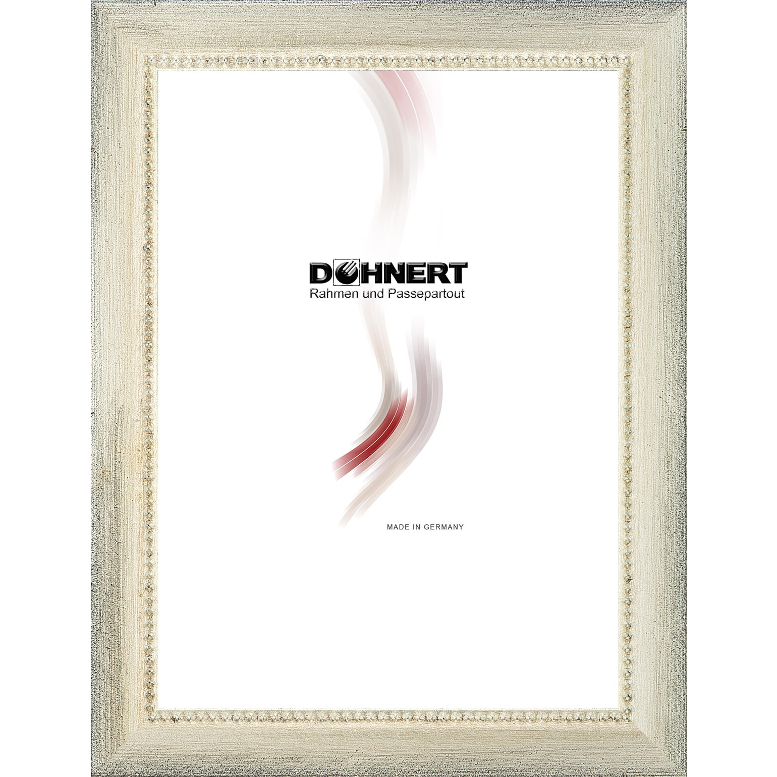 Holzrahmen 22562, silber-grau