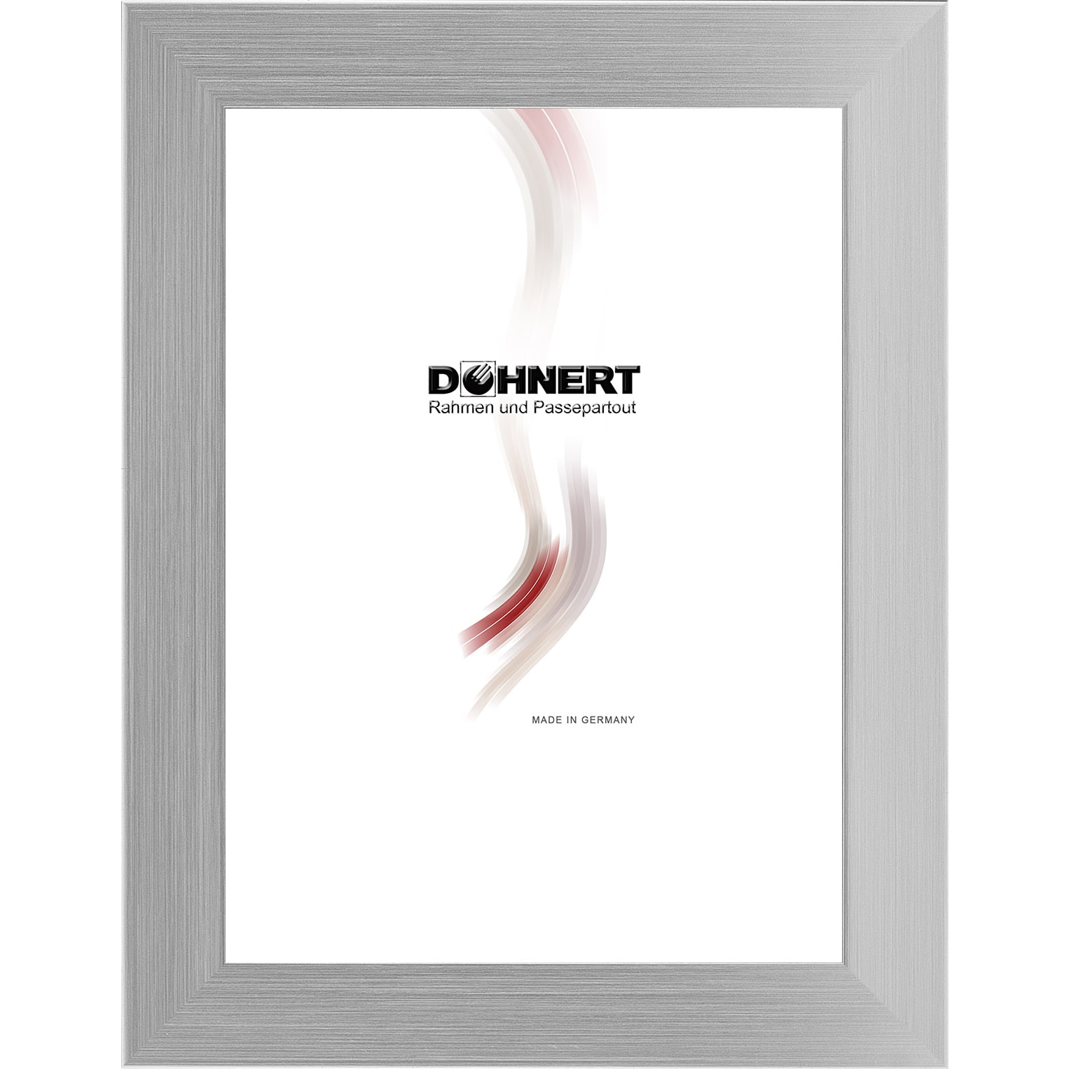 Holzrahmen 23662, alu-silber