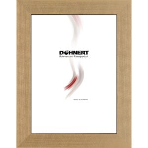 Holzrahmen 23667, helles gold-schwarz