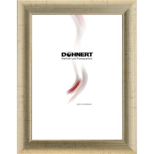 Holzrahmen 23765, weiß-gold