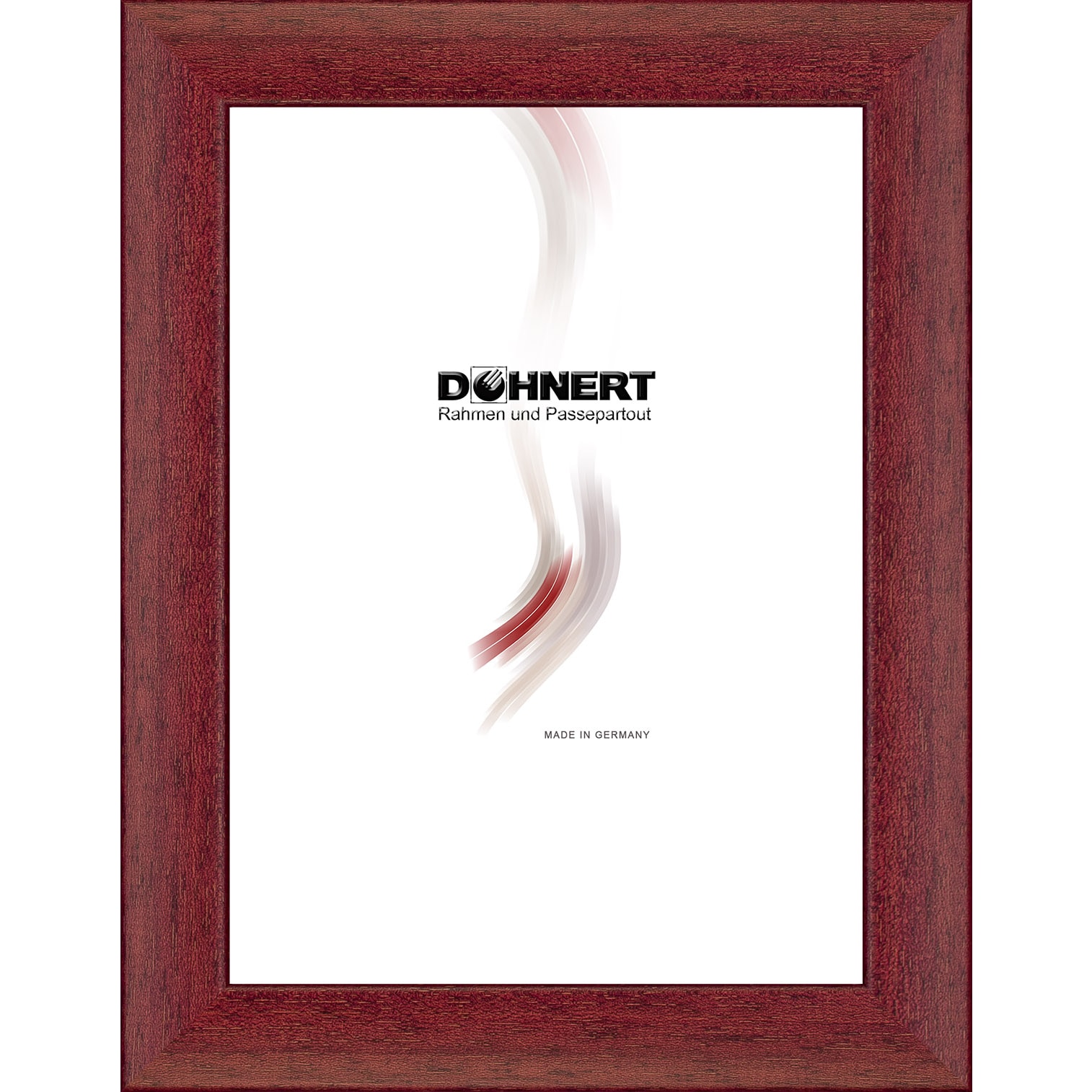 Holzrahmen 23772, rotbraun