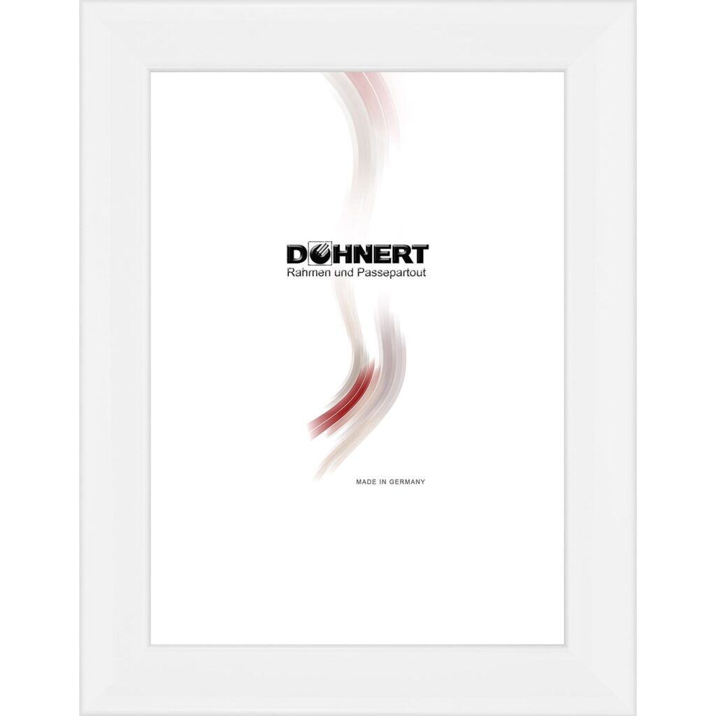 Holzrahmen 23814, reinwei&szlig;