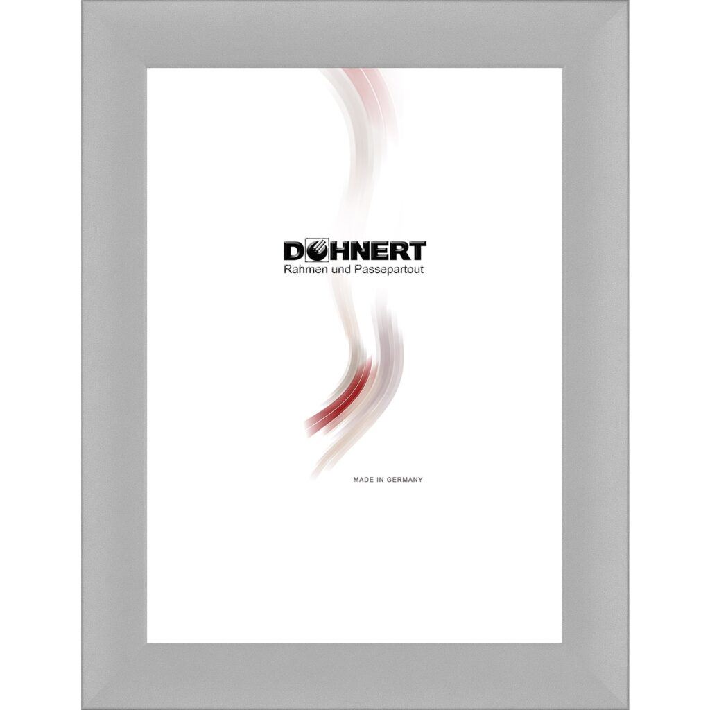 Holzrahmen 23862, mittelgrau-matt