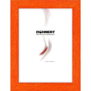 Holzrahmen 24158, k&uuml;rbisorange