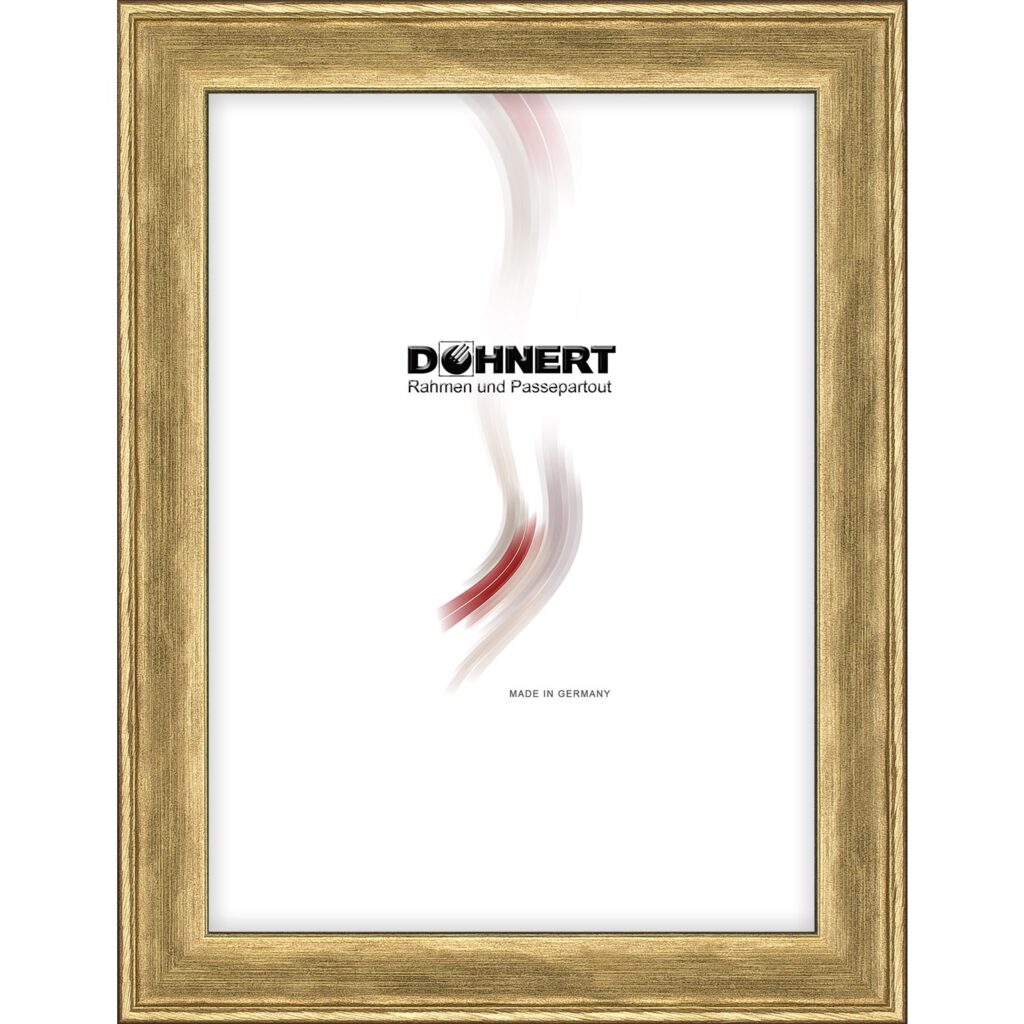 Holzrahmen 24263, gold dunkel