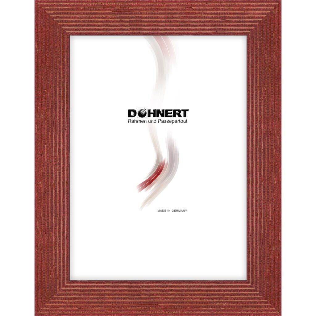 Holzrahmen 24372, weinrot