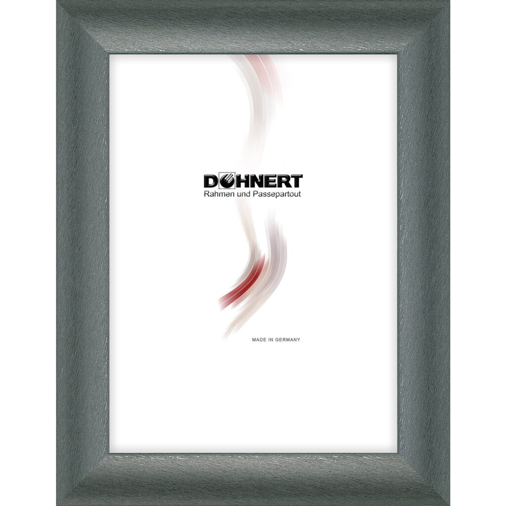 Kunststoffrahmen 24612, rauchgrau-silber