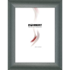 Kunststoffrahmen 24612, rauchgrau-silber