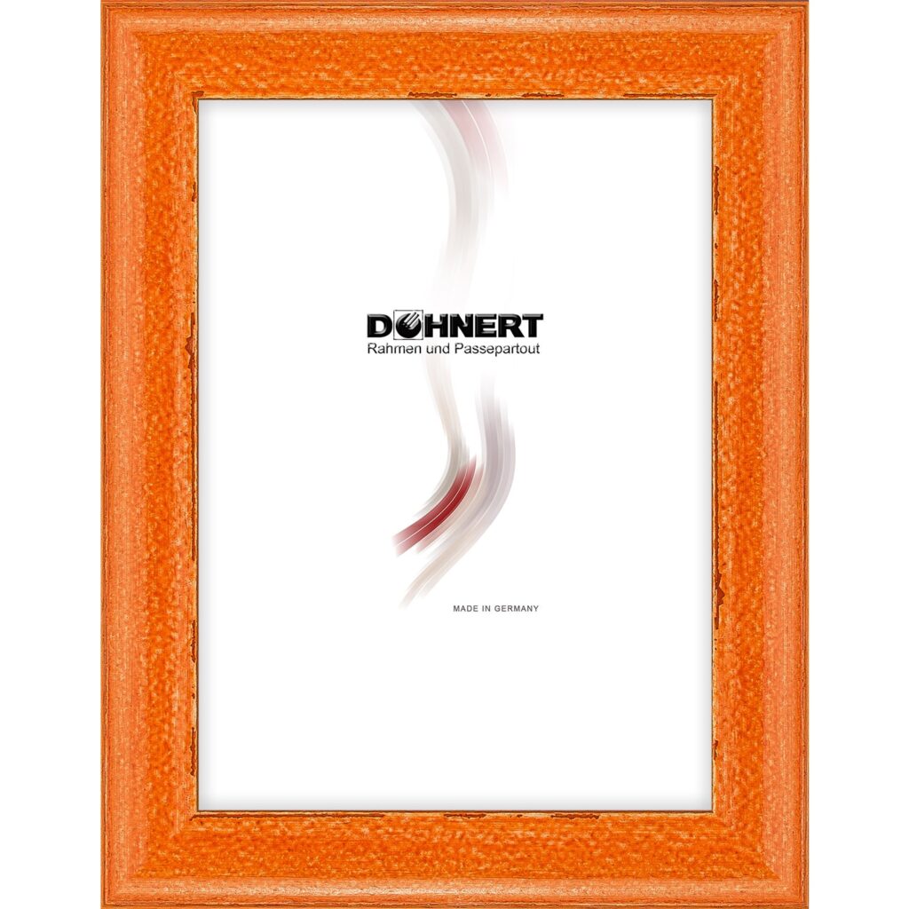 Holzrahmen 25158, kürbisorange