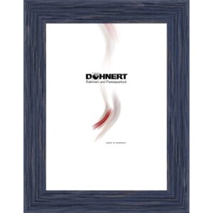 Holzrahmen 25753, lilablau-wei&szlig;