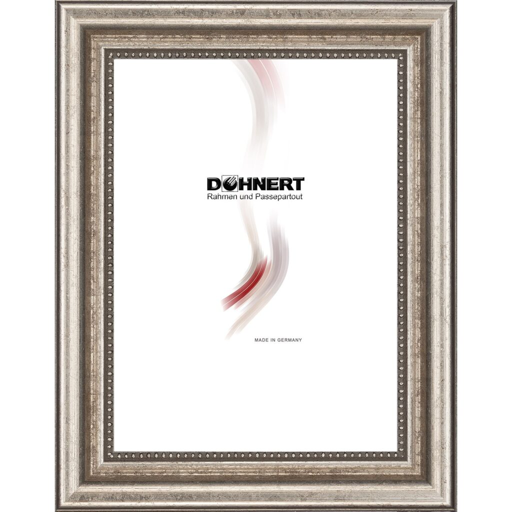 Holzrahmen 25862, silber dunkel, matt