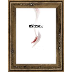 Holzrahmen 25900, braun-metallic