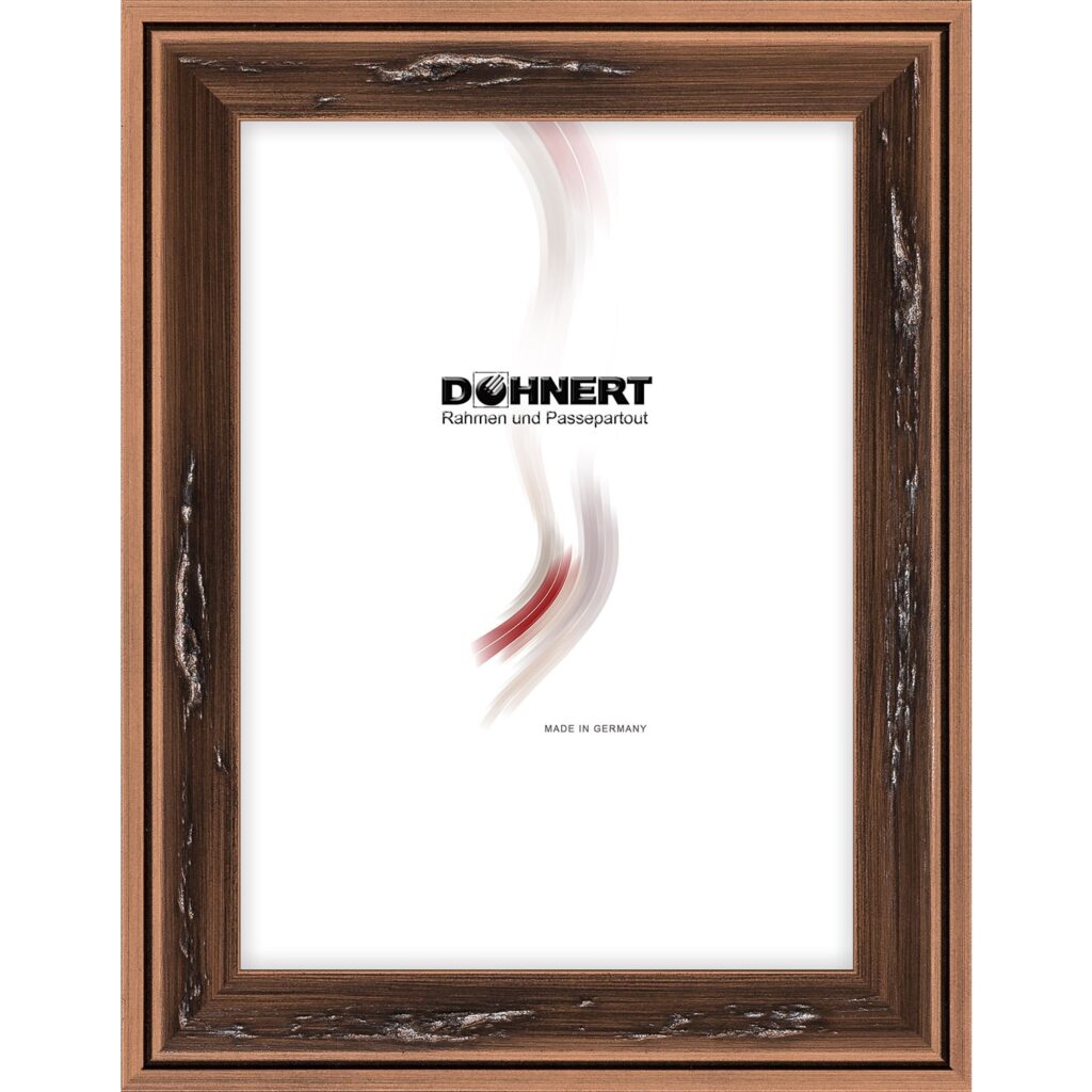 Holzrahmen 25968, kupfer
