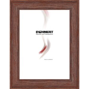 Holzrahmen 26100, nussbraun, matt