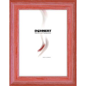 Holzrahmen 26151, dunkelrot