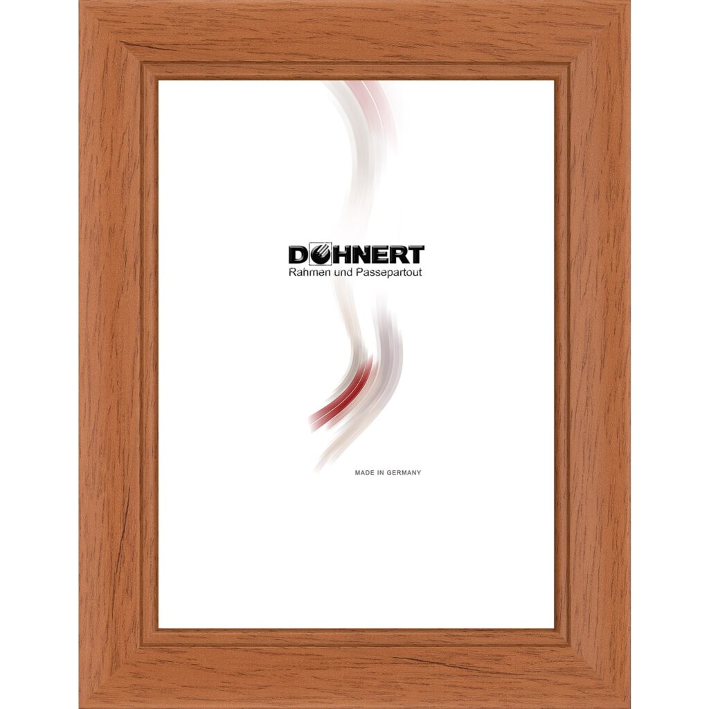 Holzrahmen 26958, rot-orangebraun