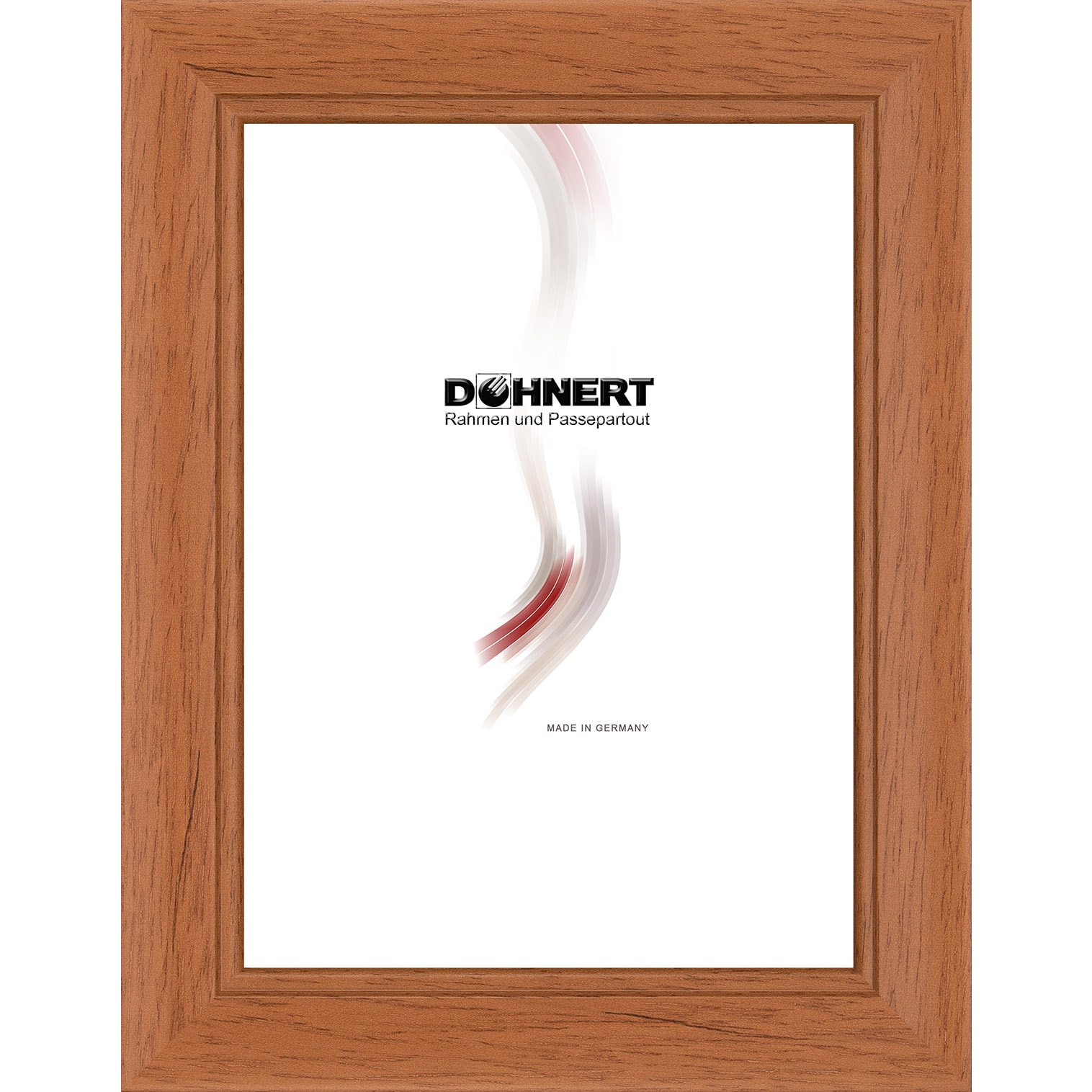 Holzrahmen 26958, rot-orangebraun