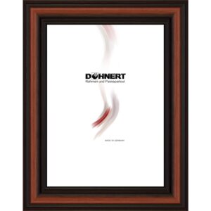 Holzrahmen 27000, dunkelbraun-rot