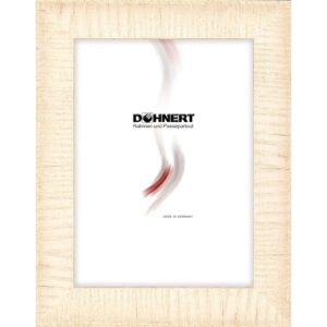 Holzrahmen 28514, cremeweiss