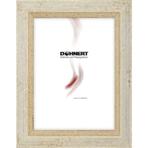 Holzrahmen 28862, silber-natur