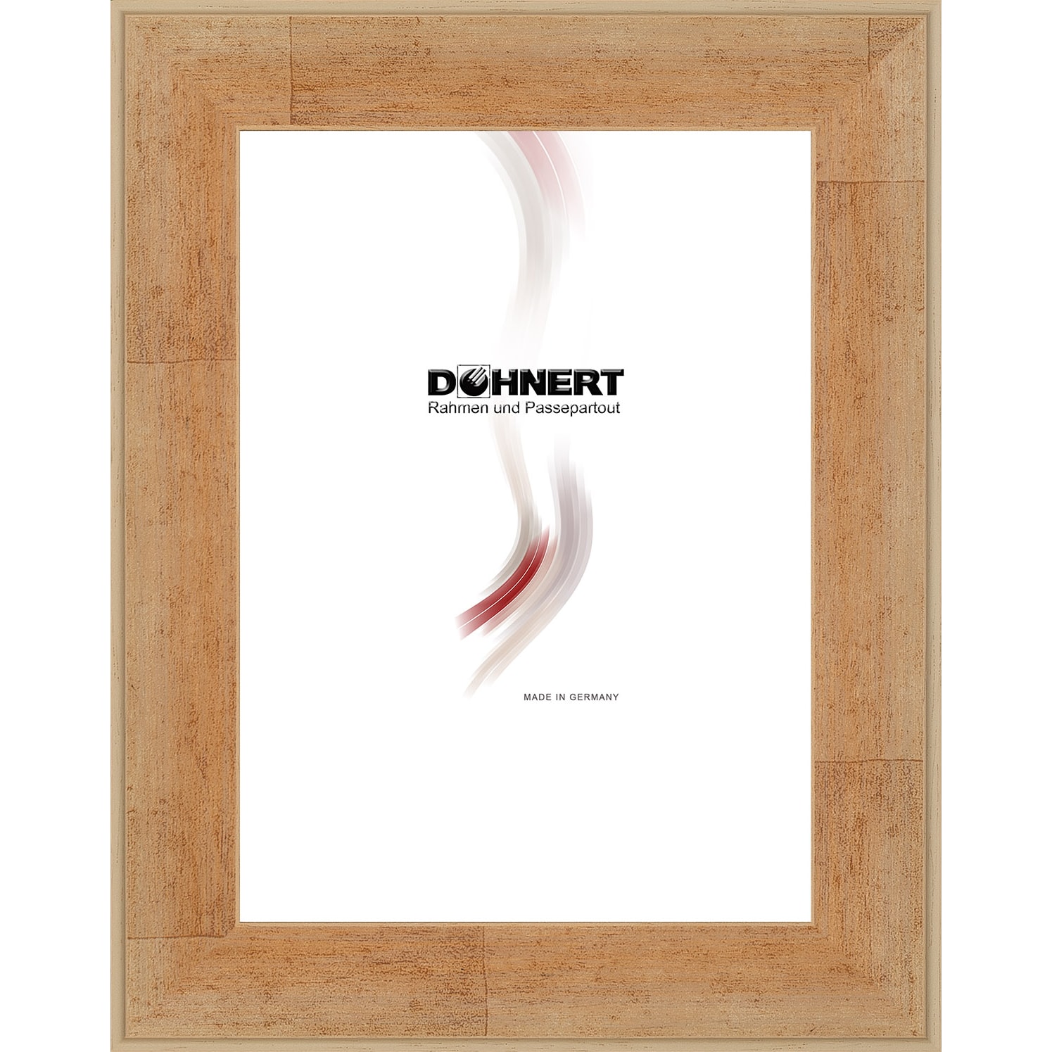 Holzrahmen 29914, orange-weiß, matt