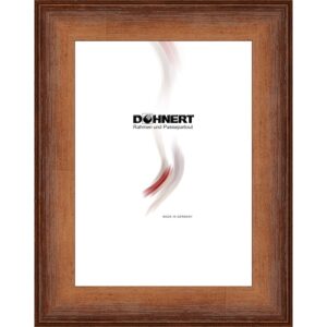 Holzrahmen 29951, weinrot-orange, matt