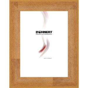 Holzrahmen 29954, senfgelb-weiß, matt