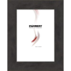 Holzrahmen 30012, mattschwarz