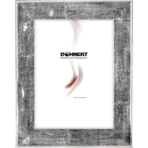 Holzrahmen 30062, silber-schwarz