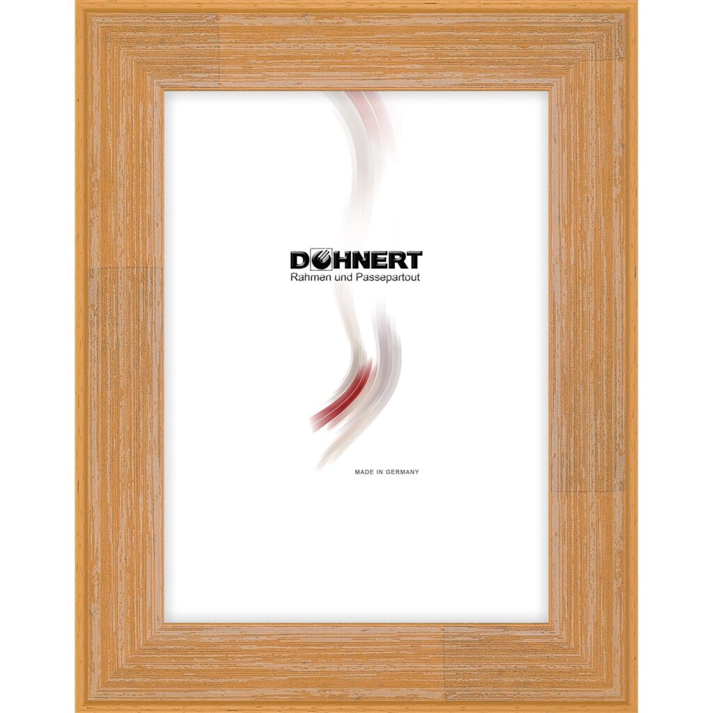 Holzrahmen 30254, gelb-orange