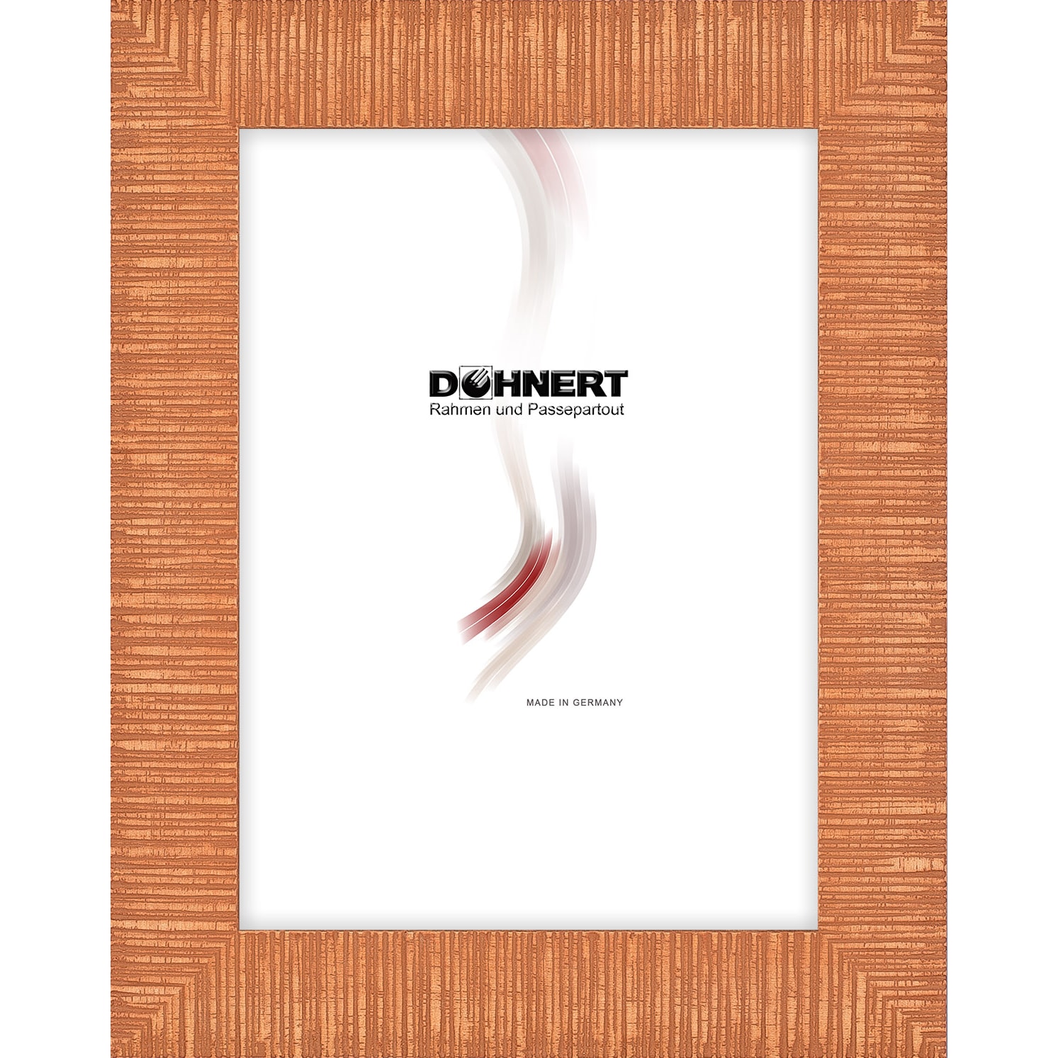 Holzrahmen 30592, orangebraun