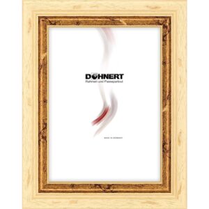 Holzrahmen 30913, cremeweiß-gold