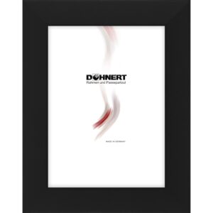 Holzrahmen 31512, mattschwarz