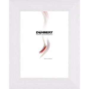 Kunststoffrahmen 31713, mattweiß