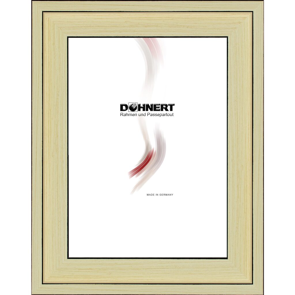 Kunststoffrahmen 32516, cremewei&szlig;