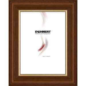 Holzrahmen 36232, braungelb-gold