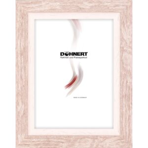 Holzrahmen 36814, graubraun-cremeweiß