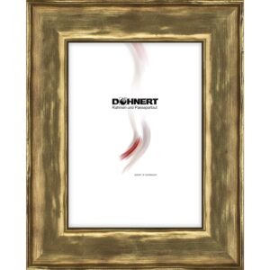 Holzrahmen 42063, esche, mattgold