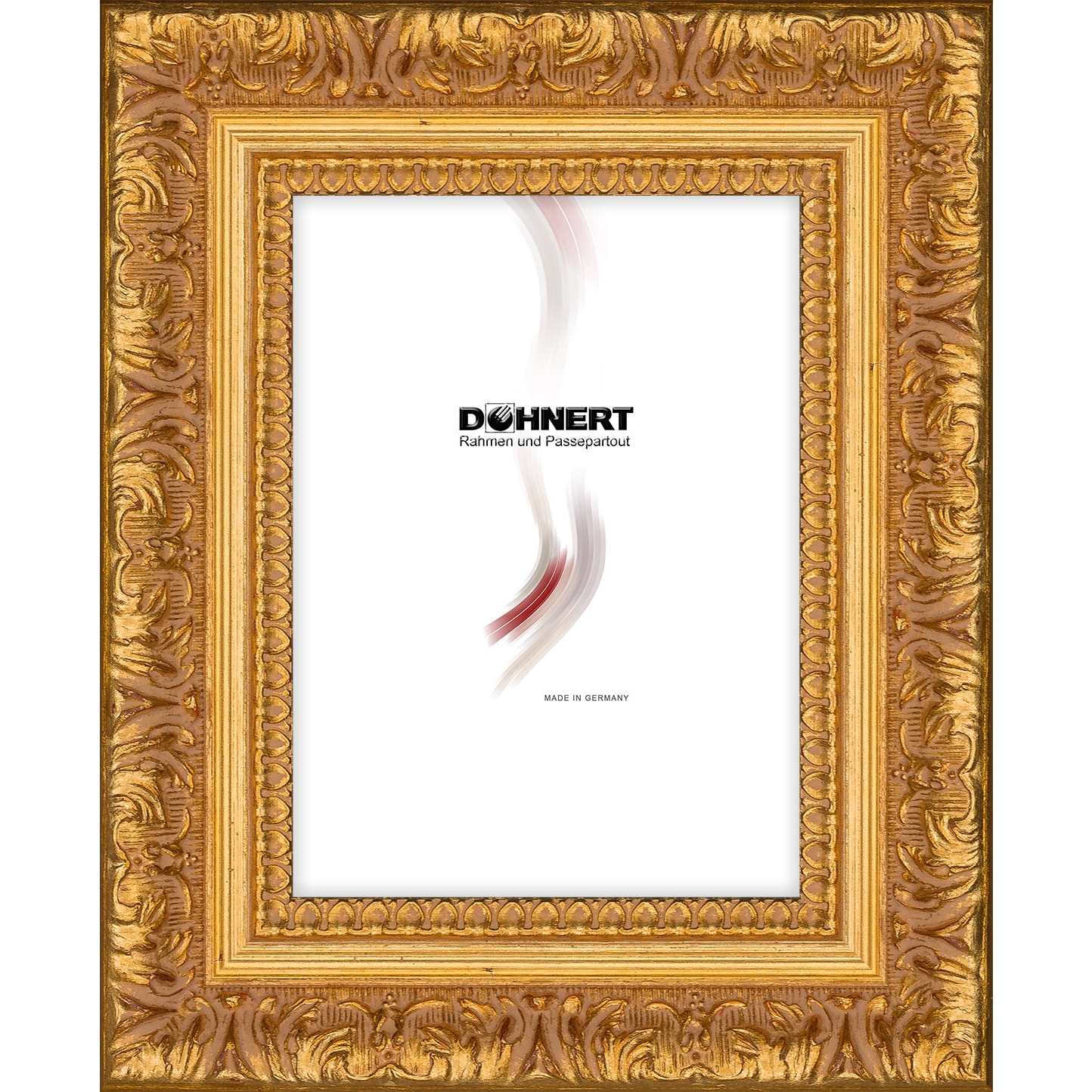 Holzrahmen 50063, altgold, matt