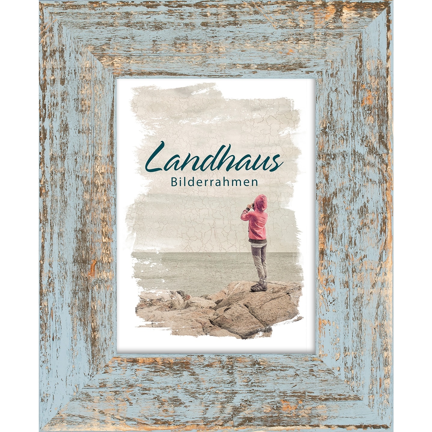 Holzrahmen 50522, hellblau
