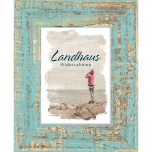 Holzrahmen 50557, türkis