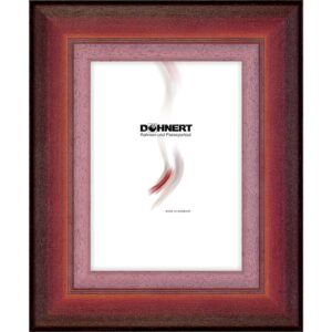 Holzrahmen 54151, rot-altrosa-natur, matt