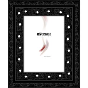 Holzrahmen 55212, schwarz, gelocht