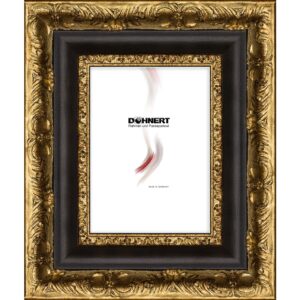 Holzrahmen 62412, schwarz- gold