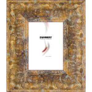 Holzrahmen 81363, gold oxidiert